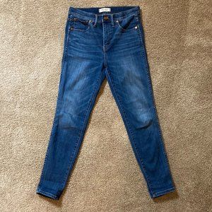 Madewell 10" High Rise Skinny 27